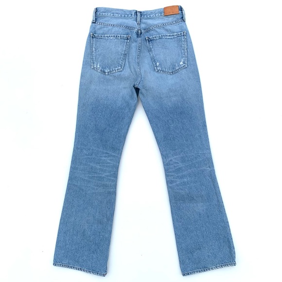 Citizens of Humanity Jeans Libby Relaxed Bootcut Straight Leg Distressed Size 27 - Picture 4 of 9